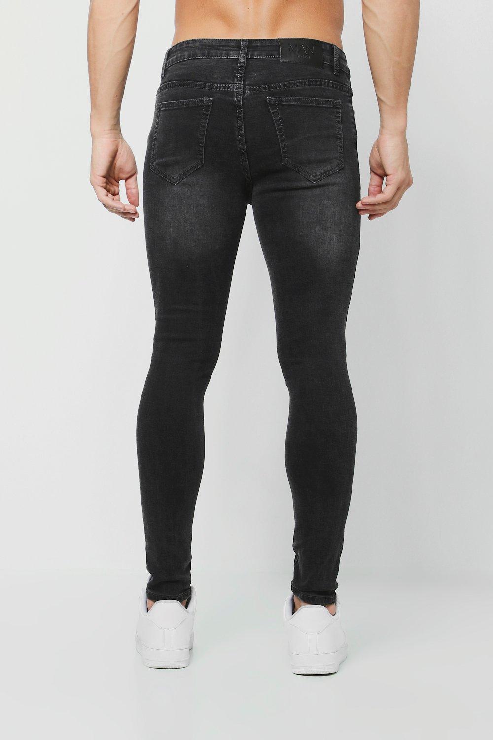 Spray on fashion jeans black